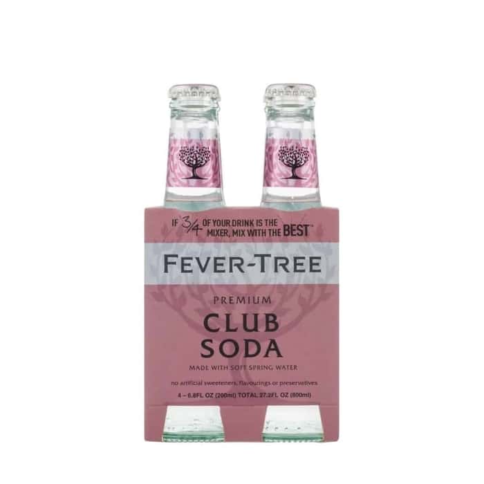 Fever Tree Soda Water 4 pack - Fine-O-Wine ( Organic Wines I Natural ...