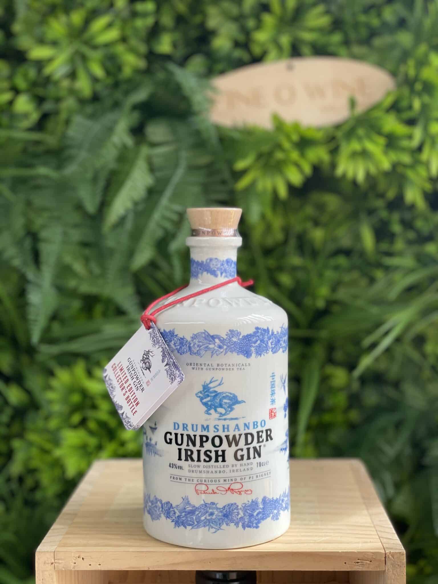 DRUMSHANBO GUNPOWDER IRISH GIN CERAMIC Bottle FineOWine ( Organic