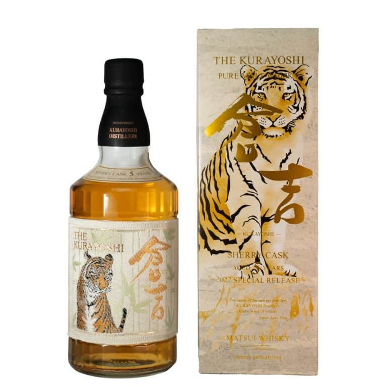 The Kurayoshi 5 Years Sherry Cask Whisky – Tiger 2022 – Fine-o-wine 