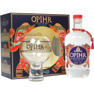 Opihr Oriental Gin With Globe Glass