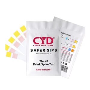 Safer Sips Drink Spike Prevention & Detection Tests