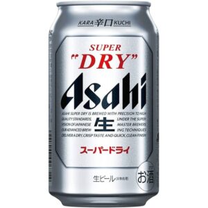 Asahi Super Dry Beer (Brewed in Japan)