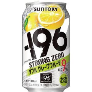 Suntory -196 Strong Zero Double Grapefruit 9% (From Japan)