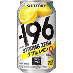 Suntory -196 Strong Zero Double Lemon 9% (From Japan)