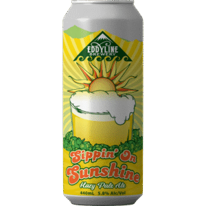 Eddyline Sipppin' on Sunshine Hazy Pale Ale