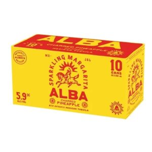 Alba Charred Pineapple Sparkling Margarita