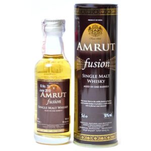 Amrut Fusion Single Malt Whisky Miniature