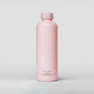 Anew Alkaline Water Reusable Plant Based Bottle Pink