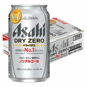 Asahi Dry Zero Beer Cans 24pk (Non-Alcoholic)