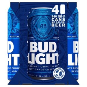 Bud Light Beer 3.4%