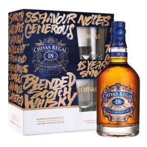 CHIVAS REGAL 18YO Gift Pack with 2 Glasses