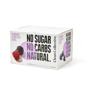 Clean Collective Wildberry & Lime With Vodka