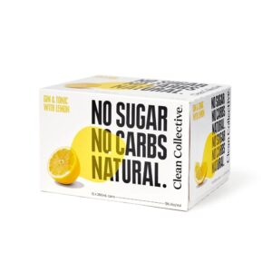 Clean Collective Gin & Tonic With Lemon