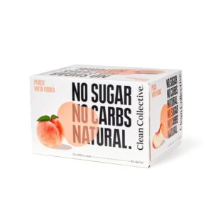 Clean Collective Peach With Vodka