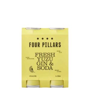 Four Pillars Fresh Yuzu Gin and Soda (Premix)