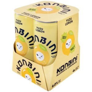 Konbini Yuzu Lemon Alcoholic Lemonade