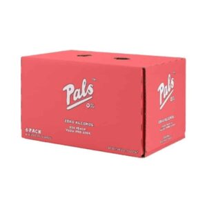Pals Red Peach, Yuzu & Soda 0% (Non-Alcohol)