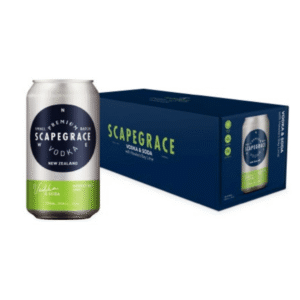 Scapegrace Vodka, Soda Garnished With Hawkes Bay Lime