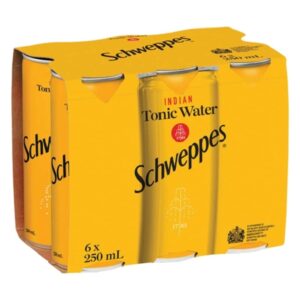 Schweppes Indian Tonic Water Cans