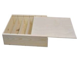 Six Wine Bottles Wooden Gift Box