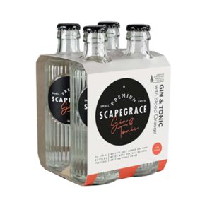 Scapegrace Blood Orange And Tonic (pre-mixed)