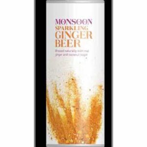 Monsoon Organic Sparkling Ginger Beer (4 pack)