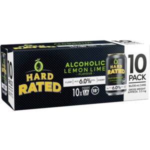 Hard Rated Alcoholic Lemon Lime