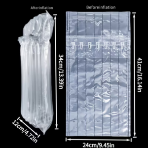 Wine Bottle Travel Protector Bags With Inflatable Air Column Cushion Bags (Wine Skin)